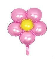 Folyo balon çiçek modeli pembe 18 ınc 40cm pk:1-