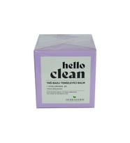HerbaDerm Hello Clean Yüz Dudak ve Göz için Yağ Bazlı Temizleyici Balm Hyaluronik 3D 100 ML