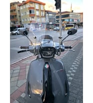 MOTOCAM Arora Cappucino PRO 50 Ön Cam 2026-2027 Model 38cm Şeffaf Renkli 4mm APARATSIZ