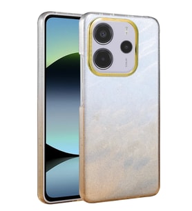 Redmi Note 14 4G Glossy Kapak - Çöl Titanyum