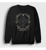 Presmono Unisex Siyah Gemini Zodiac Hediye İkizler Burcu Sweatshirt 527221tt