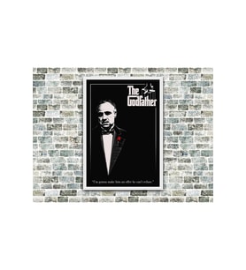 Godfather Ahşap Tablo