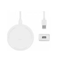 Belkin Boost Up Qi Kablosuz Şarj Ünitesi Duvar Şarjı + Kablo – Beyaz