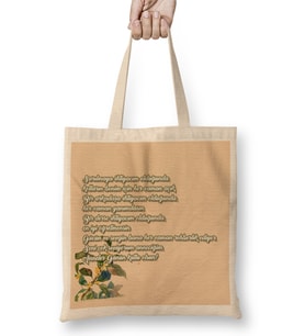 Anneler Günü Annelere Hediye 03 Bez Çanta Uzun Saplı