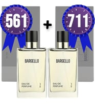 Bargello Parfüm 561 Erkek Fresh 50 ML + 711 Erkek Fresh 50 ML EDP