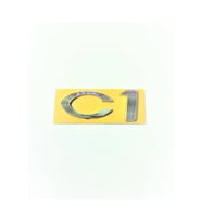 CITROEN C1 Bagaj Yazısı 80mm-35mm 2005-2013