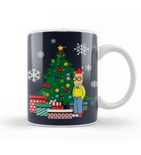 Arthur Rimbaud Arthur Around The Christmas Tree Kupa Bardak Porselen