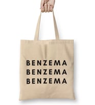 Karim Benzema -BAllon d'or -The Best Player İn The World 2021 Bez Çanta Uzun Saplı