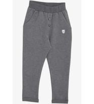 Breeze Girls & Boys Erkek Bebek Alt Düğme Aksesuarlı Armalı Cepli 9 Ay-3 Yaş, Koyu Gri Melanj