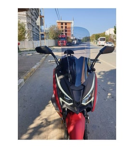 MOTOCAM Ariic Chief 318 Ön Cam 2023-2026 Model 75cm Füme Renkli 4mm UZUN