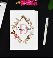 Arkadaşa Hediye Kişiye Özel Defter ve Roller Kalem Hediye Seti