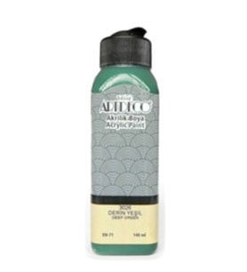 Artdeco Akrilik Boya 140 ml Derin Yeşil - 4 adet