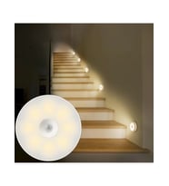 V-009 Hareket Sensörlü Usb Şarjlı Led Işık Lamba-Oda, Mutfak, Salon Merdiven Işıklandırma ( Lisinya