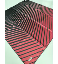 Twill İpek Eşarp-0943 (Bordo-Kahve)