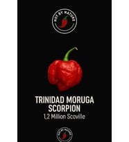TRINIDAD MORUGA SCORPION / 1.2 Milyon Scoville - Gerçek Taze Acı Biber