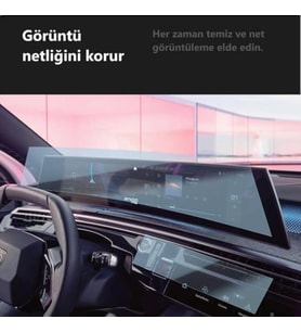 5008 Gt Ekran Koruyucu 21 Inç I-Cockpit Klima Ekranı