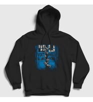 Presmono Unisex Siyah Blink The Walking Dead Kapüşonlu Sweatshirt 390272tt