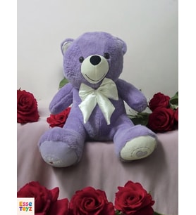 80 cm Mor Balım Ayısı Peluş Oyuncak – Büyük Boy, Yumuşak ve Sevimli Ayıcık