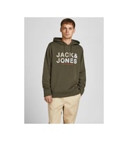 Jack & Jones Erkek Sweatshirt - Jwhstar Nov 2021 12218205 (Yeşil)
