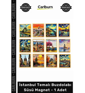 #Magnet Hediyelik Hatıra Turistik Dekoratif Şehir Baskılı İstanbul Temalı Buzdolabı Süsü Magnet