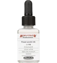 Schmincke - Aero Color® Professional, Zirkon Beyazı 28 Ml, 28116023, Akrilik Boyama, Airbrush, Karış