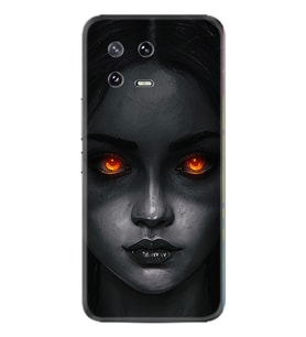 Xiaomi 13 Kılıf Resimli Desenli Silikon Platinium Series Dark Woman 1887