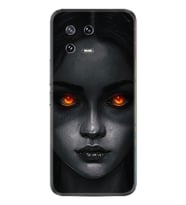 Xiaomi 13 Kılıf Resimli Desenli Silikon Platinium Series Dark Woman 1887