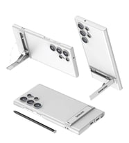 Galaxy S24 Ultra Kılıf Zore Kamera Korumalı Dikey Standlı Ays Kapak