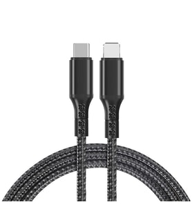 ALLY 1mt 27W Type-C To iPhone Lightning Süper Hızlı Data ve Şarj Kablosu, Akım ve Isı Korumalı Halat (Siyah)