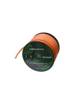 Megavox 8 Ga Rulo Kablo 50 Metre (Turuncu)