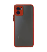 Vivo Y15s Kılıf Montreal Silikon Kapak - Kırmızı