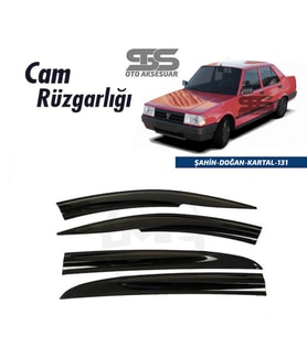 Cam Rüzgarlığı TOFAŞ - Şahin - Kartal - 131  Mügen Tip Piano Black