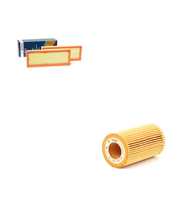 Bosch Filtre Bakım Seti Mercedes GLK 220 250 CDI X204 2009-2015 Hava + Yağ filtre