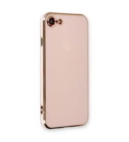 Apple İphone 7 Kılıf Volet Silikon - Pembe