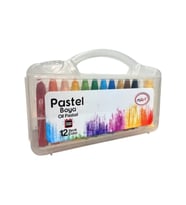Miart Pastel Boya 12 Renk Çantalı