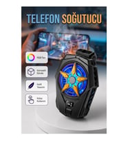 Dijital Ekranlı Profesyonel Telefon Soğutucu Oyun Performans Fanı