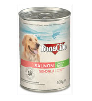 Bonacibo Jöleli Somonlu Yaş Yetişkin Köpek Maması 400 GR