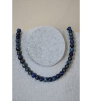 8 MM LAPİS LAZULİ DOĞAL TAŞ KOLYE