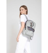Kızılderili Nakışlı Etnik Otantik Bohem Günlük Seyahat Sırt Çantası (Uzay Desenli)