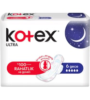 Kotex Ultra Tekli Gece 6 Lı