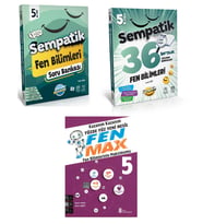 5.Sınıf Sempatik Fen Bilimleri Soru Bankası +36 Haftalık Kazanım Denemeleri (Hediyeli)