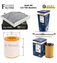 Audi A6 3.0 Tdı Quattro Filtre Bakım Seti 2011-2014