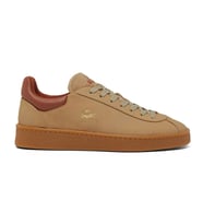 Lacoste Baseshot Premium Leather Mens Sneaker Hakiki Deri Erkek Günlük Spor Ayakkabı Kahverengi