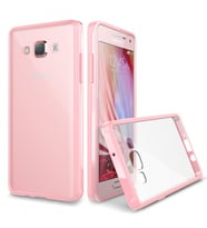 VRS Galaxy A7 2015 ile Uyumlu Crystal Mixx Kılıf Baby Pink