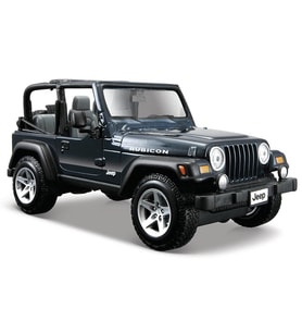 Maisto 1/27 Jeep Wrangler Rubicon Lacivert
