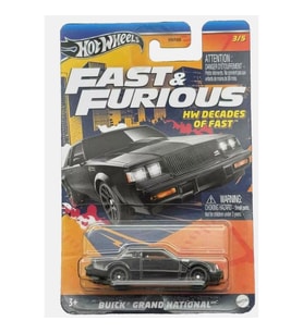 Hot Wheels Fast And Furıous Buıck Grand Natıonal HNR88 -HRW43