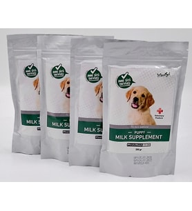 MAXİSOL Yavru Köpek Süt Tozu 200 GR 4 Adet (Beyaz)