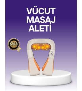 Ovmalı Boyun ve Sırt Masaj Cihazı