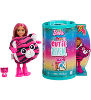 Barbie Cutie Reveal Bebekler Chelsea Tropikal Orman Serisi - Kaplan, 3 Yaş Ve Üzeri, Hkr15 (Çok Renkli)