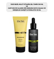 the fair. Multi Vitamin Jel Tonik 100 ml ve Aydınlatıcı Göz Çevresi Serumu 30 ml